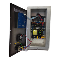 2024 nouveau lancement produits Audio professionnels SPM2000A-SUB DSP haut-parleurs de caisson de basses plaque métallique active sortie haute puissance 2000W