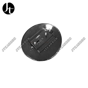 Tappo Serbatoio in Fibra di Carbonio Secca per <span class=keywords><strong>Ferrari</strong></span> 812 Superfast, <span class=keywords><strong>Accessori</strong></span> <span class=keywords><strong>Auto</strong></span> in Fibra di Carbonio a Trama Liscia - Product Image 5