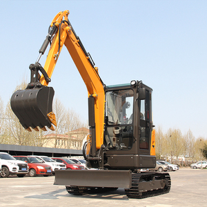 Mini-excavatrice de haute qualité de 3,5 tonnes avec moteur Kubota, mini-pelle hydraulique, micro-excavatrice, prix des seaux en vente en ligne - Product Image 3