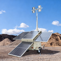 Phare solaire LED réglable et mobile blanc pour jardins paysagers, secours d'urgence, chantiers de construction