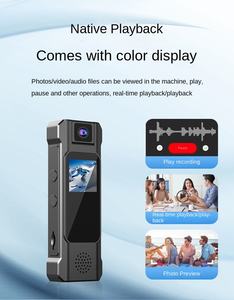 Cámara Deportiva de Acción HD Automática con Luz de Relleno para Baja Luminosidad, Seguimiento en Exteriores, Mini Cámara Corporal de Doble Lente para Grabar en Insta y YouTube - Product Image 3