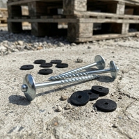Clous de toiture en aluminium robustes pour camping-cars avec finition résistante aux intempéries