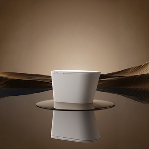 ชุดสุขภัณฑ์อัจฉริยะพร้อมฝารองนั่งอัจฉริยะ รุ่นหรูหรา สำหรับห้องน้ำ โถสุขภัณฑ์โทโต้ สีดำ - Product Image 3