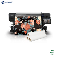 Papier de transfert thermique par sublimation de haute qualité en gros, 36 pouces, 44 pouces, 100 g/m², 90 g/m², pour textiles, Apel Semosatindo pour Epson