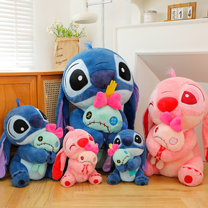 Nuevo y Adorable Peluche de Stitch Dorado, Muñeco de Peluche Suave de Dibujos Animados, Peluche de <span class=keywords><strong>Lilo</strong></span> & Stitch, Almohada de Peluche, Venta al por Mayor - Product Image 1