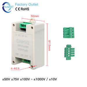 Transductor de Voltaje de Efecto Hall QNHV3 CA CC 50V 100V 500V 1000V 4-20mA RS485 10V 5V PT Transformador de Potencial Sensor de Voltaje 420mA - Product Image 5