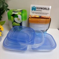 OEM Plastic Herbruikbare Koelkast Opbergbox Keuken Gebruik Voedselveilige Eieren Fruit Groente Snack Opbergcontainers