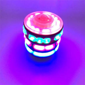 <span class=keywords><strong>Trottola</strong></span> LED con Musica, Luminosa al Buio, Giroscopio Lampeggiante per Bambini, Spinner Luminoso, Giocattolo da Battaglia - Product Image 2