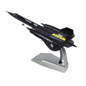 Modèle d'<span class=keywords><strong>avion</strong></span> en métal moulé sous pression SR-71 Blackbird US à l'échelle <span class=keywords><strong>1</strong></span>:<span class=keywords><strong>144</strong></span>, idéal pour un cadeau d'affaires - Product Image 2