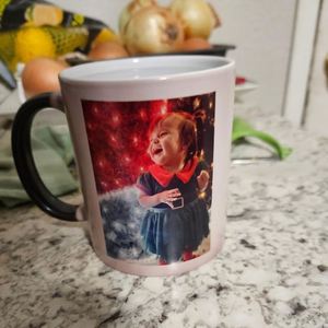 Taza de Cerámica Blanca Personalizada con Logotipo, 11 oz, Taza Mágica que Cambia de Color para el Hogar - Product Image 4