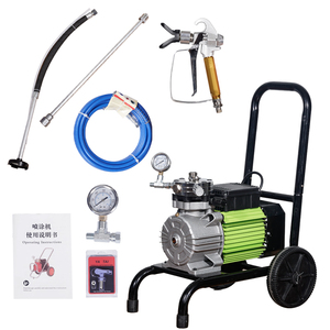 Machine à <span class=keywords><strong>Peinture</strong></span> Électrique Professionnelle et de Bricolage Haute Pression 220V Sans Air pour Revêtement Latex, <span class=keywords><strong>Pistolet</strong></span> de Pulvérisation à Moteur d'Ingénierie Sans Balais - Product Image 3