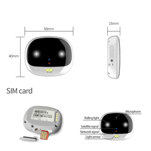 Best Selling Pet Collar Smart Tracker GPS Locator Real Time Tracking for <b>Dog</b> Cat Rastreador GPS 2G V43 - Product Image 5