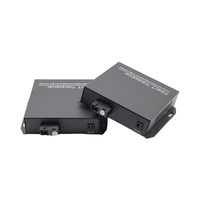 Multiplexeur fibre optique PCM 2CH Port téléphonique RJ11 100M convertisseur Ethernet Extender avec émetteurs-récepteurs optiques