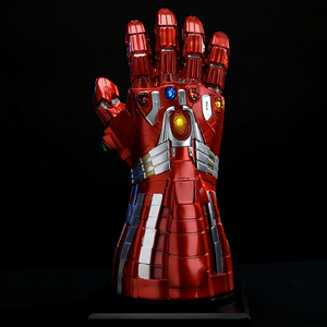 Gants <span class=keywords><strong>Thanos</strong></span> unisexes entièrement en métal, avec fonction LED, pour les 8-13 ans, thème dessin animé - Product Image 4