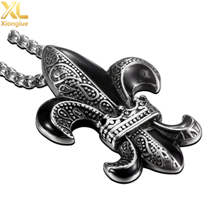 Fleur De Lis <b>Urn</b> <b>Necklaces</b> <b>for</b> <b>Ashes</b> Memorial Cremation Keepsakes - Product Image 1