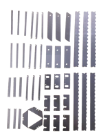 Lames industrielles de formes spéciales, formes de lames mécaniques non standard, composants de couteaux en acier HSS/acier inoxydable/D2