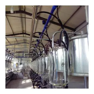 Internet control automatic milking machine for goat cow automic