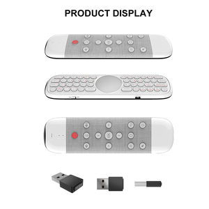 Control Remoto Air Mouse Inalámbrico 2.4G Mini QWERTY con Aprendizaje IR, Antipérdida, Giroscopio de 6 Ejes, Compatible con Android, Windows, Mac, <span class=keywords><strong>Xbox</strong></span>, PS5, Linux, Raspbian - Product Image 3