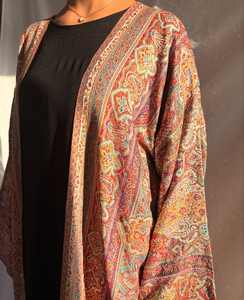 Abaya Bohème Élégante Miyake à Motif Paisley, Robe Cardigan en Chiffon de Haute Qualité, Grande Taille, Plissée, Style Dubaï, pour Femme - Product Image 6