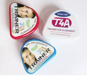 Prezzo di fabbrica Custom kids dental equipment T4K <span class=keywords><strong>T4A</strong></span> bambini Gel di silicone Dental Tooth aligner Protector <span class=keywords><strong>Trainer</strong></span> - Product Image 1