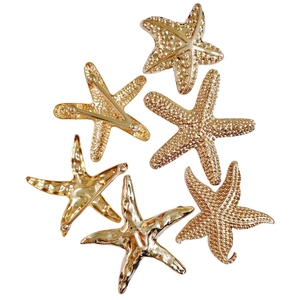 Nhà Máy Trực Tiếp Bán Của Chất Lượng Cao Tùy Chỉnh Kẽm Hợp Kim Kim Loại Sao Biển Nút Phụ Nữ Thời Trang Của Đồ Lót Phụ Kiện - Product Image 6