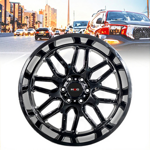 Kipardo 20x12 22x12 5x114.3 6x139.7 20インチ 22インチ 4X4 ディープディッシュ アルミ合金ホイール - Product Image 4