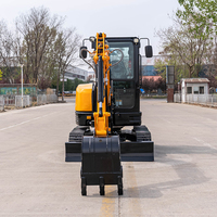 Pengiriman gratis 3.5 Ton ekskavator EPA Kubota mesin penggali rumah Mini penggali penggali mini