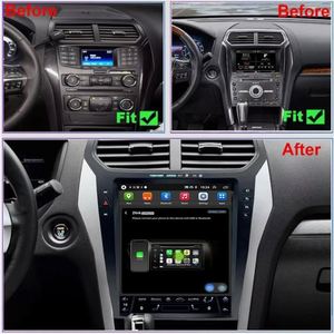 Xe đài phát thanh Máy nghe nhạc áp dụng đối với Ford <span class=keywords><strong>Explorer</strong></span> đài phát thanh đa phương tiện GPS navigation - Product Image 3