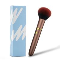 Vibrateur en forme de pinceau de maquillage, masseur discret pour le clitoris et le point G, jouet sexuel pour femmes