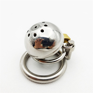 スチール純血種ベルト男性純血種デバイス、金属ペニスロック純血種コックケージリング男性のための大人のボンデージ大人のおもちゃ - Product Image 5