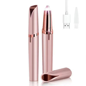 Le plus récent Usb charge électrique tondeuse à sourcils maquillage indolore sourcils épilateur rasoir rasoirs épilateur pour le visage femmes épilateur - Product Image 1