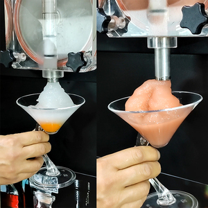 Machine à cocktail de boisson glacée en granite/machine à margarita/machine à jus de <span class=keywords><strong>bière</strong></span> <span class=keywords><strong>slash</strong></span> Ice slush avec boîte à lumière publicitaire - Product Image 5