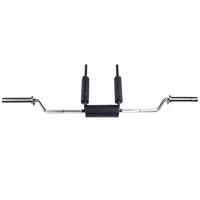 Barre de squat de musculation commerciale pour salle de sport à domicile OEM, 2,2 m, logo personnalisé, barre d'haltères, poids libres