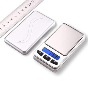 Mini báscula portátil para joyería, báscula electrónica de bolsillo con pantalla Lcd de precisión de 0,01g para medir el peso con precisión, forma rectangular - Product Image 4