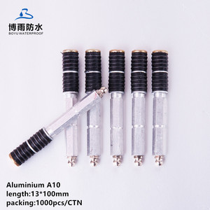 High Pressure Aluminum A10 Grout Injection Packer <b>Waterproof</b> Steel Packers for Grouting for Warehouse Concrete Park Applications - Product Image 1