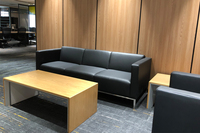 Ensemble de canapés de salon en tissu velours, nouveau design, meubles pour bureau