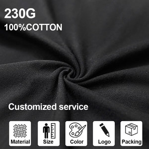 Camiseta de Punto de Algodón 100% de Alta Calidad para Hombre, 230GSM, Cuello Redondo, Oversize, Ecológica, Teñida en Color Sólido, Estilo Urbano, Manga Corta, Casual - Product Image 5