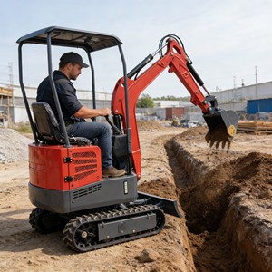 ミニ掘削機（アタッチメント付き、エンジニアリング用）、3トンミニ掘削機、アタッチメント付き掘削機、エンジニアリング用掘削機 - Product Image 2