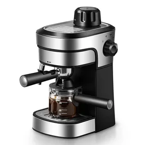 Stil elektrikli otomatik kahve makineleri İtalyan Espresso kahve makinesi ev için