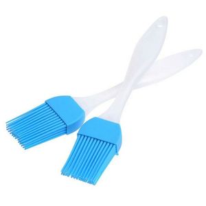 Pinceau à badigeonner en silicone pour barbecue, cuisson, pain, huile et graisse, avec manche transparent - Product Image 1