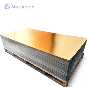 Abyss Mirror Publicité Lentille en plastique Miroir mille couches Miroir acrylique transparent <span class=keywords><strong>PS</strong></span> Demi-lentille Pièce Service de découpe personnalisé - Product Image 4