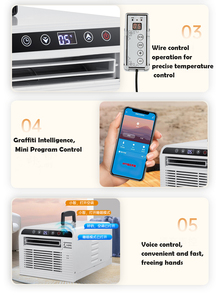Aire Acondicionado Portátil de Diseño Moderno de 220V <span class=keywords><strong>para</strong></span> Camping, Viajes por Carretera, Estacionamiento de <span class=keywords><strong>Camiones</strong></span> y Uso Móvil - Product Image 4