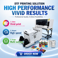 Imprimante DTF A3 double tête la plus vendue avec têtes Xp600 I3200 et machine à secouer la poudre – Machine d'impression DTF A3