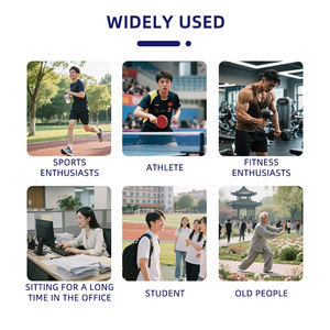 Bottes de massage à air comprimé en stock d'usine pour les athlètes pour détendre les jambes après l'exercice Masseur des pieds et des genoux également pour les massages des bras - Product Image 4