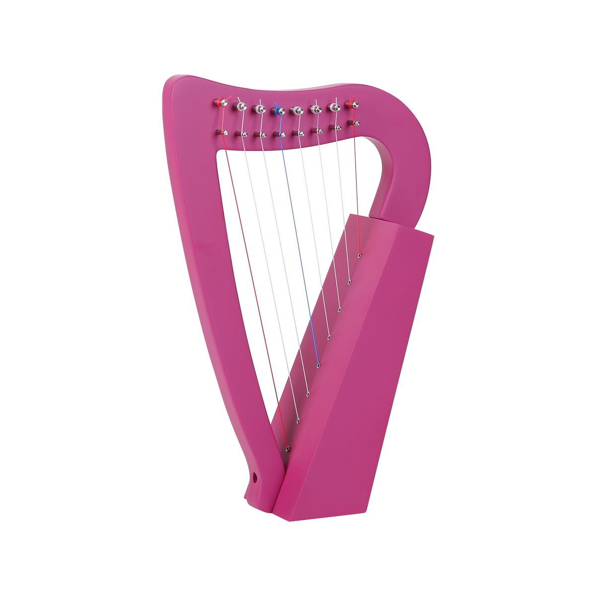 8 tone-little harp-rose red