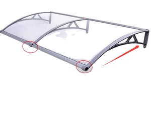 <span class=keywords><strong>Toldo</strong></span> de policarbonato para refugio de lluvia, <span class=keywords><strong>toldo</strong></span> para puerta y <span class=keywords><strong>ventana</strong></span> - Product Image 5