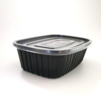 Barquettes alimentaires thermoformées jetables, compatibles micro-ondes, scellables à la chaleur, pour usage domestique et commercial