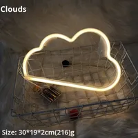 Lumières LED fantaisie USB à piles décoratives pour les fêtes, lumières néon, cadeaux de nuit, lumières pour la Saint-Valentin, la fête des mères, la fête des enfants