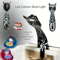 Lampe de lecture LED portable rechargeable électrique en forme de livre, protection oculaire, mini lampe de bureau, marque-page lumineux pour enfants, idéale pour la lecture en chambre