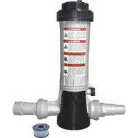 4.2LB PVC & ABS Distributeur de chlore chimique en ligne pour piscine pour adultes et enfants